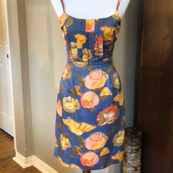 Maeve Dresses & Skirts - Maeve Silk & Cotton-Blended Dress